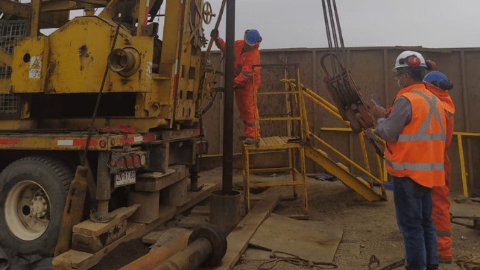 Supervisión de la Obra de Captación de Aguas Subterráneas